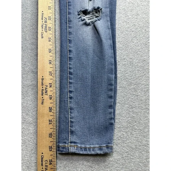 Aeropostale Jeans Womens 000 Blue Denim Hi Rise Jegging Stretch Normcore Ladies - Picture 11 of 12